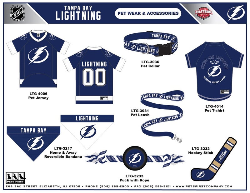 Pets First NHL Tampa Bay Lightning Stick Toy for Dogs & Cats. Play Hockey with Your Pet with This Licensed Dog Tough Toy Reward! - Image 2